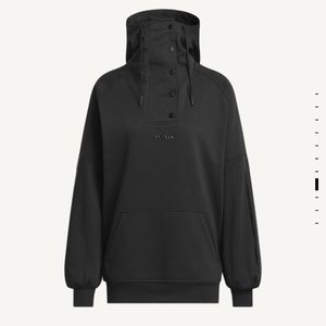 **SOLD*** Ivy Park SNAP-NECK HOODIE (ALL GENDER) Ivy Park Noir